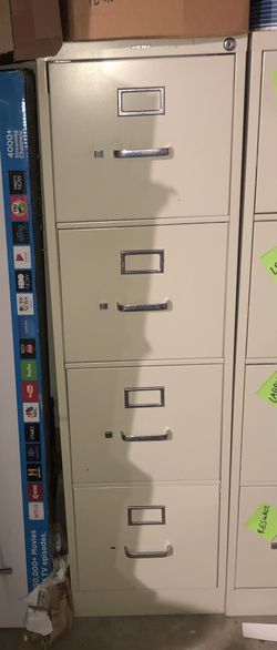Heavy Duty 4 Drawer Filing Cabinet