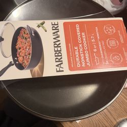 Farberware 6‑Qt Nonstick Jumbo Cooker 