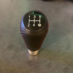 Leather Gear Shift Knob 5 Speed