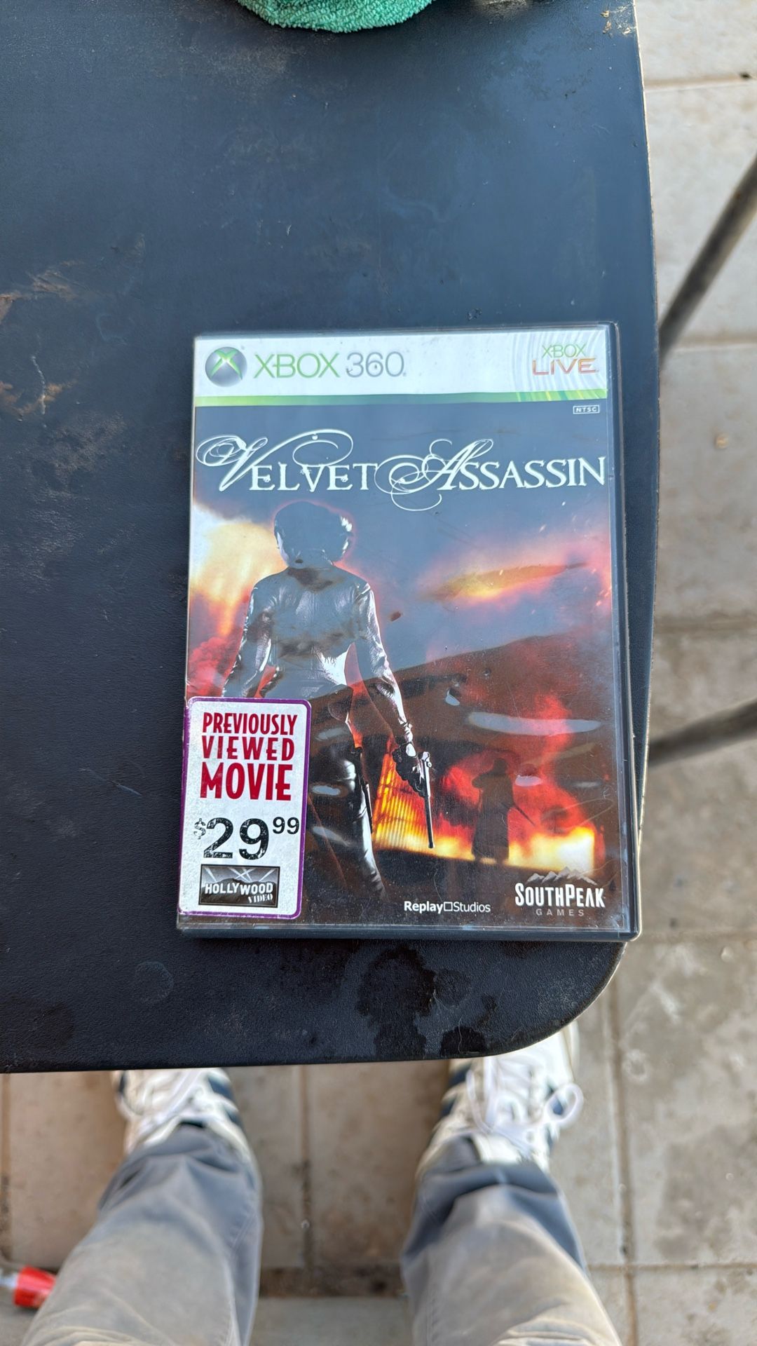 Xbox 360 Velvet Assassin Game