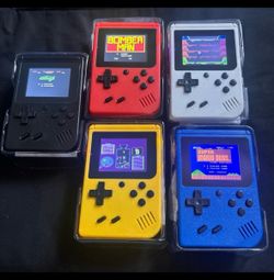 Brand New Retro Handheld Game Box Plus - Choose Your Color!