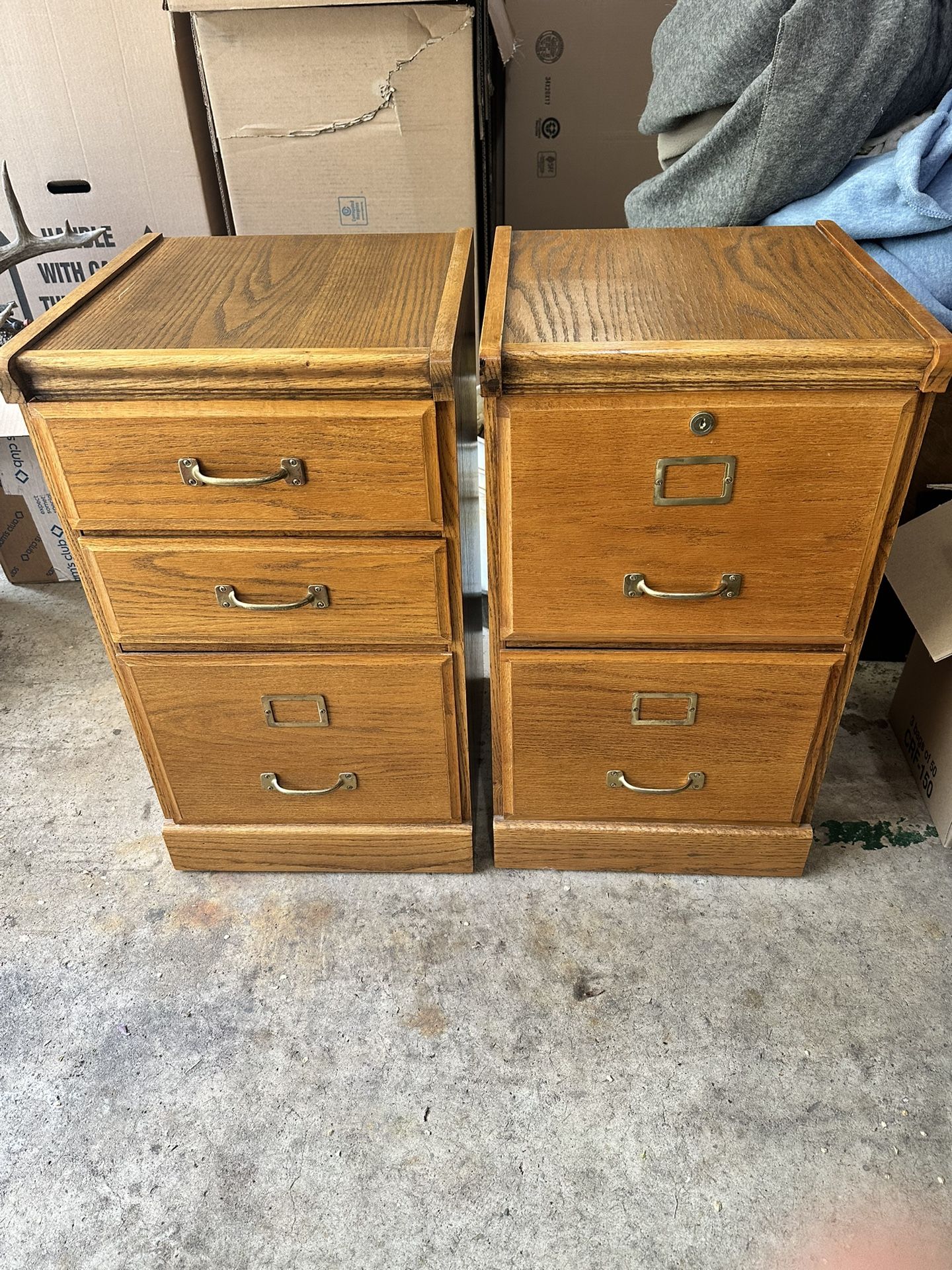 Wooden Filing Cabinets