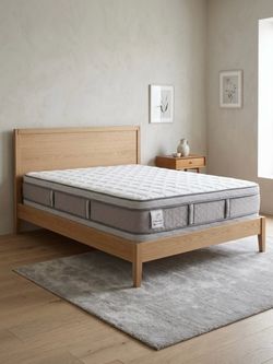 Queen size pillow top bamboo brand double sided mattress new