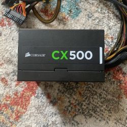 Power supply unit (Corsair Cx 500) PSU