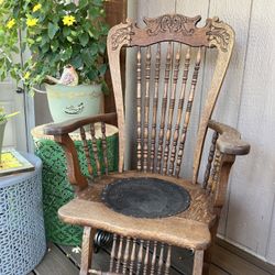 Antique Glider Chair