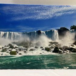 Wall Decor Canvas home/ Office design. Niagara Falls 24”x18”