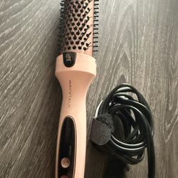 Wavytalk Blowout Boost Ionic Thermal Brush 1 1/2 Inch with LED Display, 300℉-420℉ for Different Hair Types, 120-240V Universal Voltage