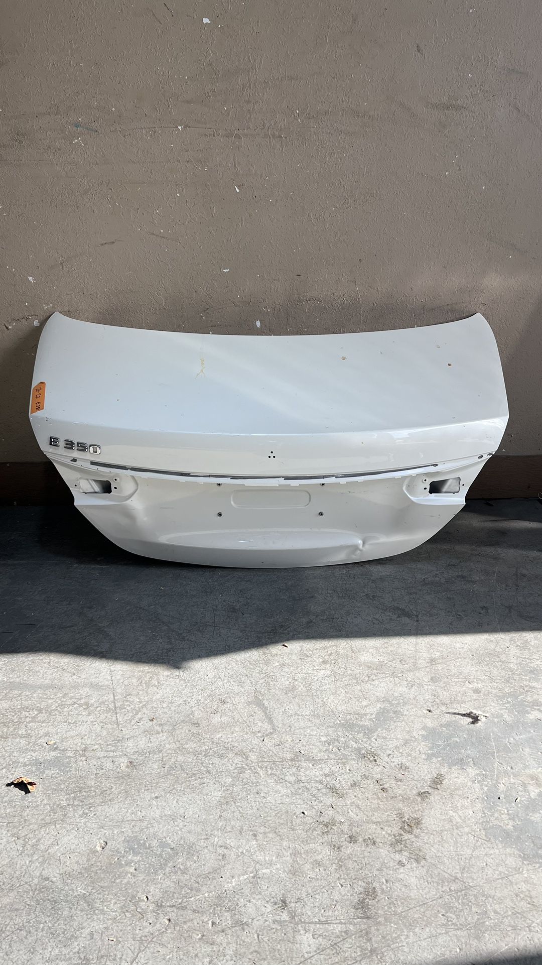 21-23 Mercedes Benz E350 E Class Trunk Lid Taillid Tailgate Liftgate Tail Lid Lift Hatch Tapa Trasera Parts Part 2021 2022 2023