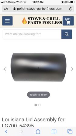 Louisiana lg 900 barrel / barrel lid replacement brand new