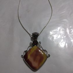 925 Silver Chain And Pendant Chain Lent 18-in Use