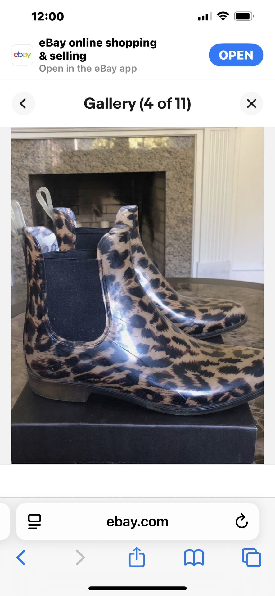 Rain Boots J crew
