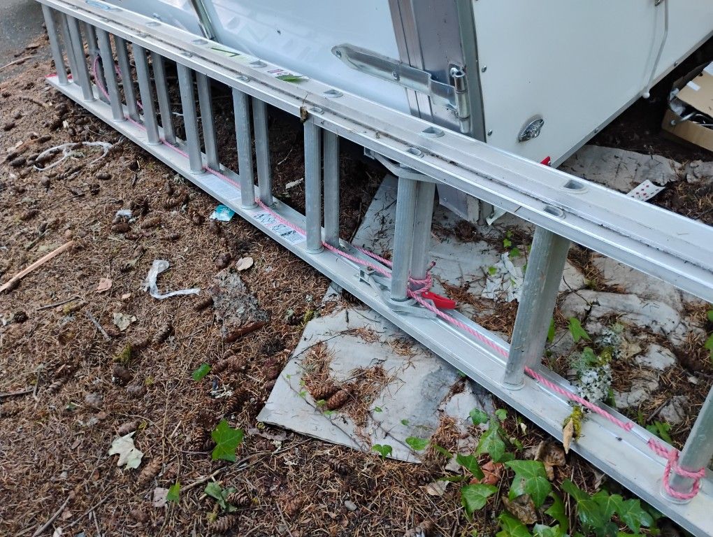 Warner Aluminum 20 Ft Ladder Telescoping