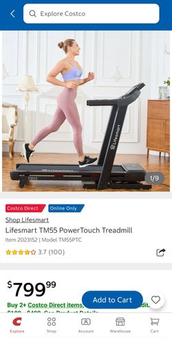 Brand new Lifesmart treadmill