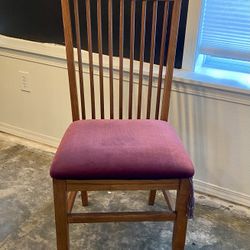 Vintage Spindle Back Wood Chair