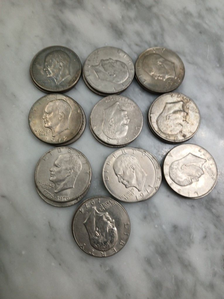 Ike Dollars Hard To Find One Tube Of 20