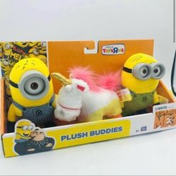 Despicable Me 3 Plush Buddies Set