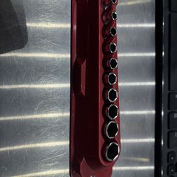 Snap On Standard Short Socket Set 1/4 In 3/16-9-16 Set 