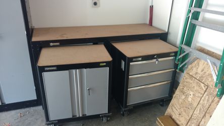 Performax Workbench And Tool Cabinets