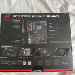 ROG Strix b550-F gaming motherboard