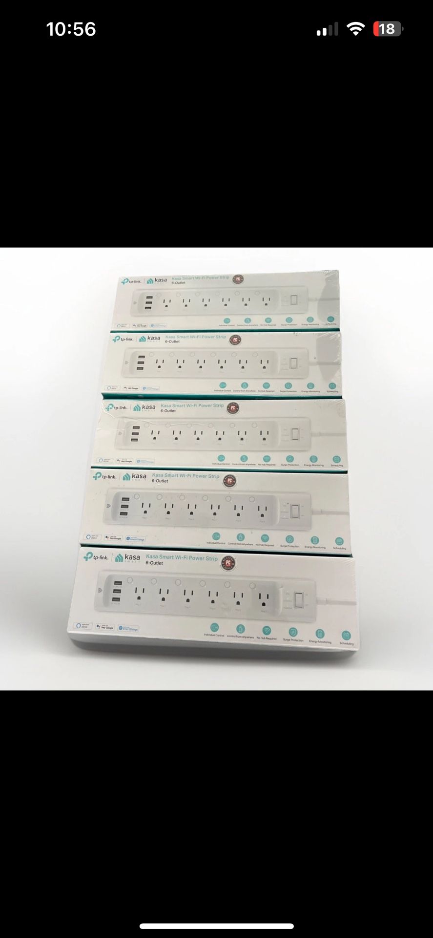 TP-Link HS300  Kasa Smart Power Strip WiFi Outlets 120V 🔥