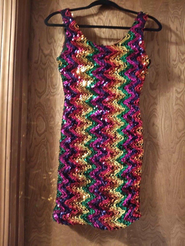 Sequin Cocktail Dress