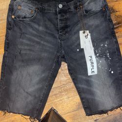 Size 33 Purple Brand Jean Shorts ( No Back Tag)