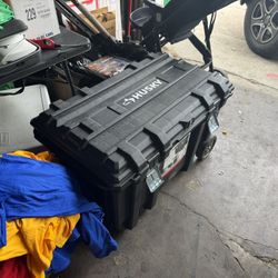 Husky Mobile 37inch Job Tool Box Black 