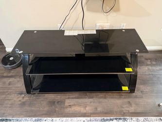 Glass TV Entertainment Center