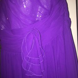 David’s bridal purple Dress