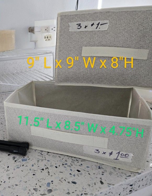 Collapsible Storage Containers