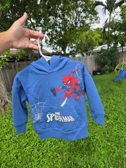 Marvel Spiderman hoodie sweater 2T