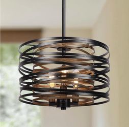 12.6'' Farmhouse Chandeliers for Dining Room, 3-Light