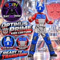 Transformers Optimus Prime Kids Costume