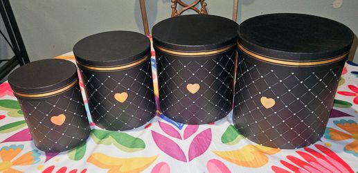 Black and Gold Gift Boxes