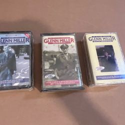 NEW SEALED GLENN MILLER CASSETTE TAPES NEVER OPENED