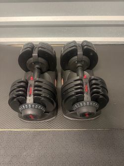 Adjustable dumbbells 💪