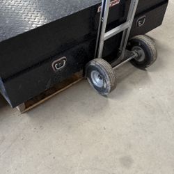 Weather Guard Crossover Tool Box Gloss Black Aluminum Full Size Low Profile Model 121-5-04