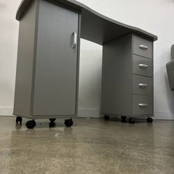 Orange Grey Or Black Manicure Acetone Resistant Nail Table Beauty Spa Salon Equipment 0611