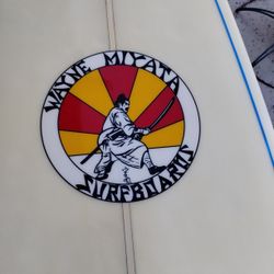 Vintage Wayne Miyata Surfboard 