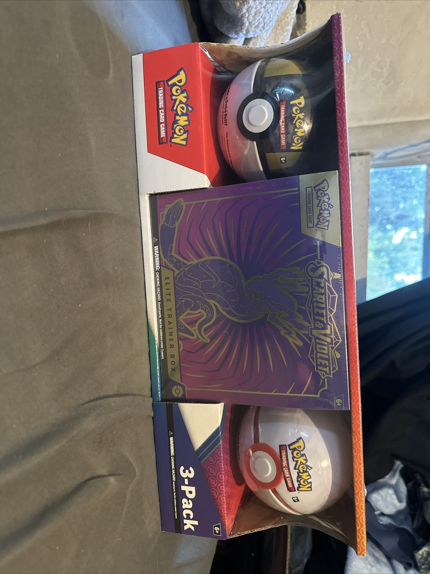 Pokémon Koraidon Elite Trainer Box with 2 Poke Balls