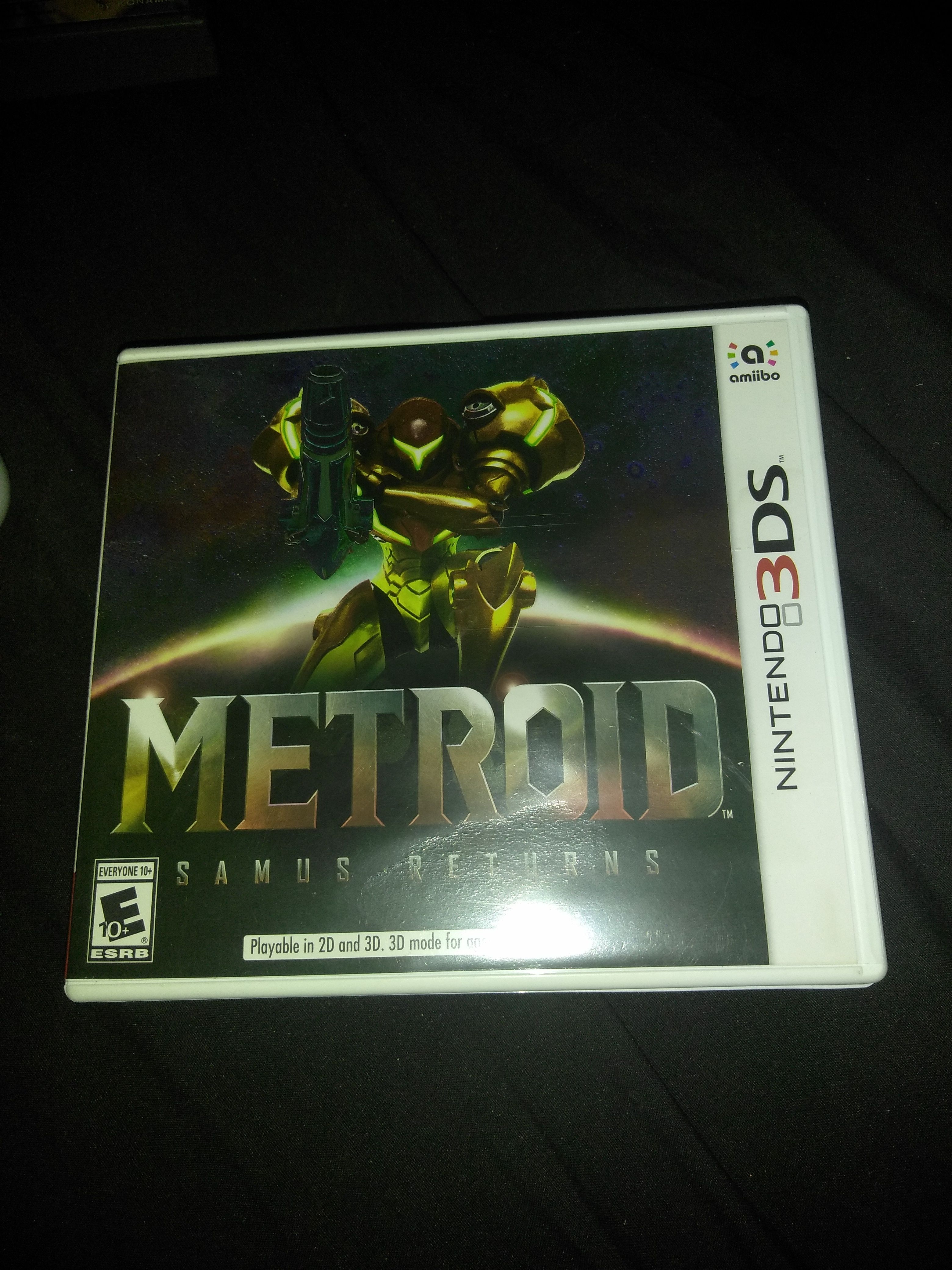 Metroid Samus returns Nintendo 3ds game