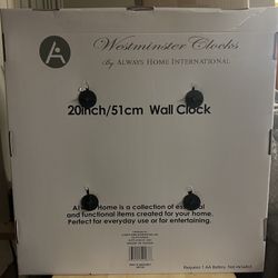 Westminster Clock 20”