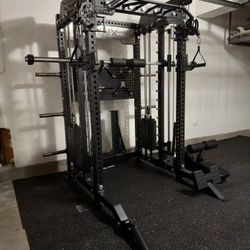All In One Squat Rack, Functional Trainer, Smith Machine