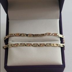 14 K GOLD  BRACELET 