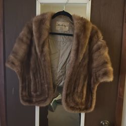 Original Authentic 1920’s Best’s Apparel Fur Mink