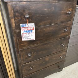 Solid Wood Dresser Available In Different Colors 