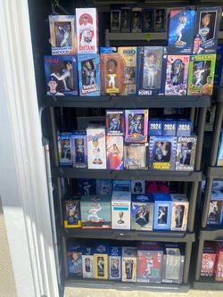 Asst. Los Angeles Dodgers, Lakers and Angels SGA Bobbleheads