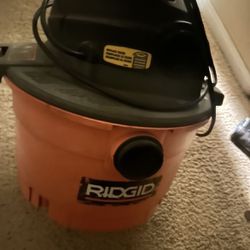 ridgid vacuum