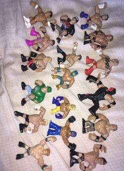Mini wwe Wrestlers