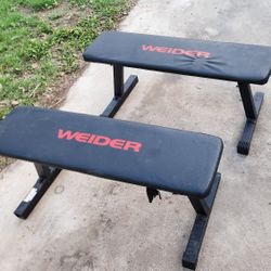 Weider Flat Benches $30 ea.